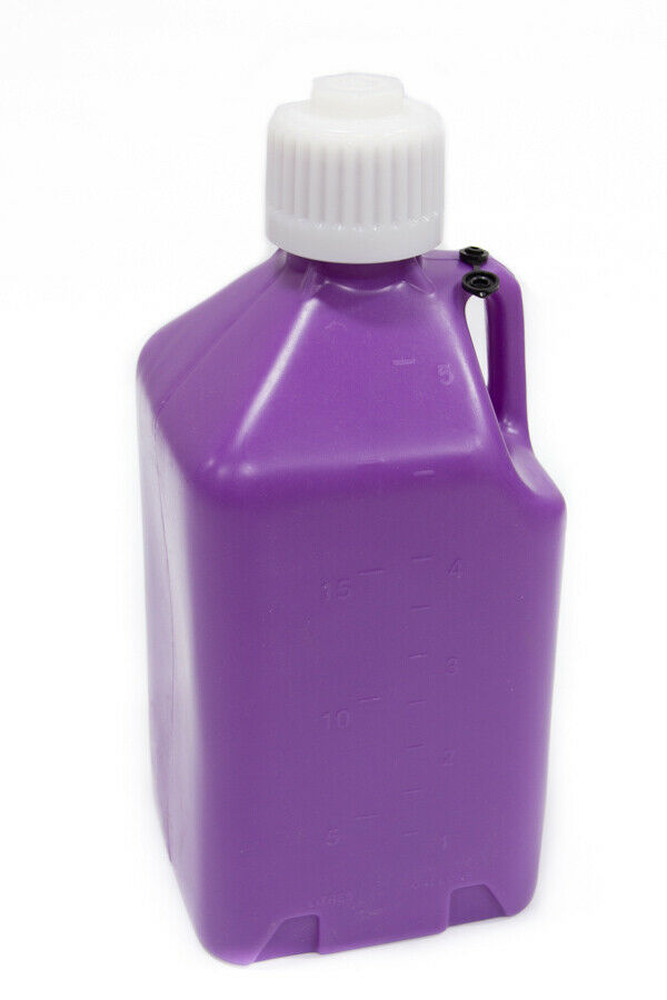 Scribner Utility Jug Fuel Water Can Motorsport Container Purple Plastic Race Pit