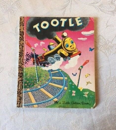 Vintage 1945 Tootle - A Little Golden Book - Hardcover