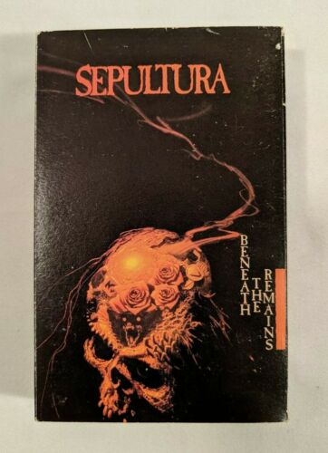 Sepultura -  Beneath The Remains Cassette Tape 1989 Us Thrash Metal