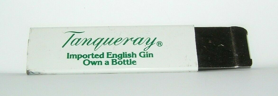 Vintage Box Cutter *tanqueray Gin* Rare