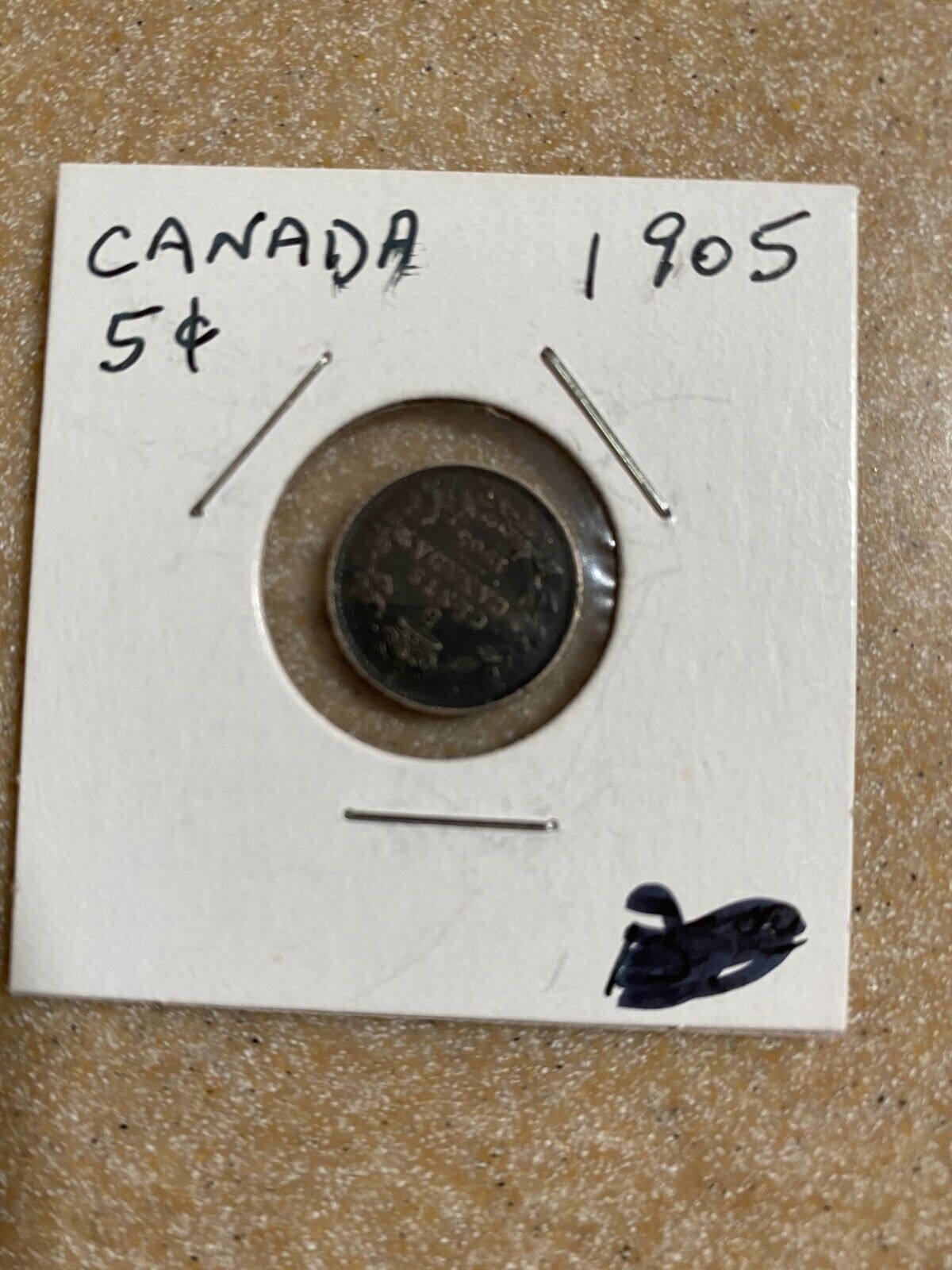 1905 Silver Canada Nickel (.05 Cents) -#1