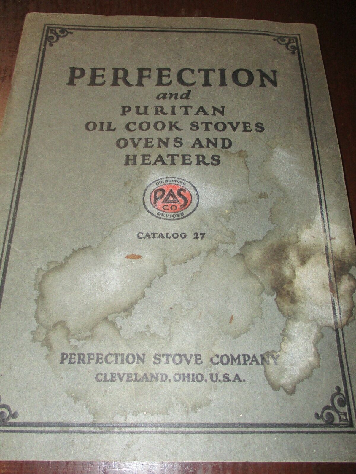 Perfection & Puritan Oil Cook Stoves, Ovens, And Heaters Catalog 27, From 1927