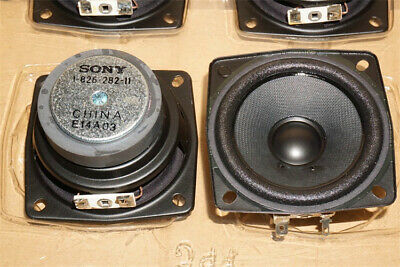 2pcs For Sony 3" Inch 4ohm 4Ω Full Range Audio Stereo Speaker Loudspeaker Horn