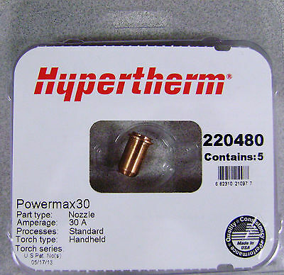 Hypertherm Genuine Powermax 30 Nozzles 220480