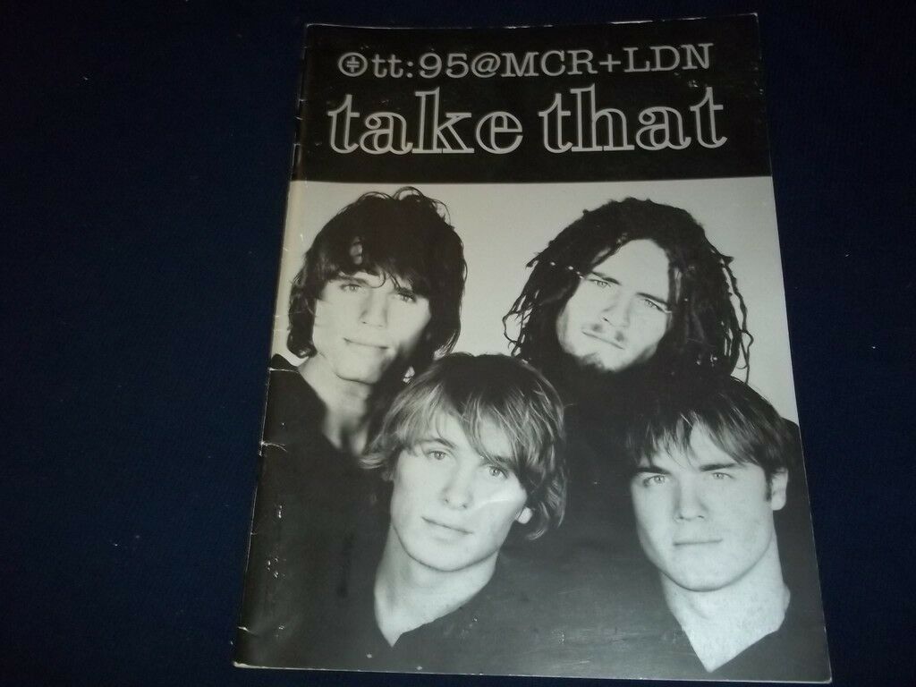 1995 Take That Tour Book - Uk - Great Photos - Ii 7906