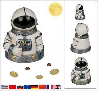 Money Box Astronaut Cosmonaut Taikonaut Spaceman Piggy Bank Piggybank