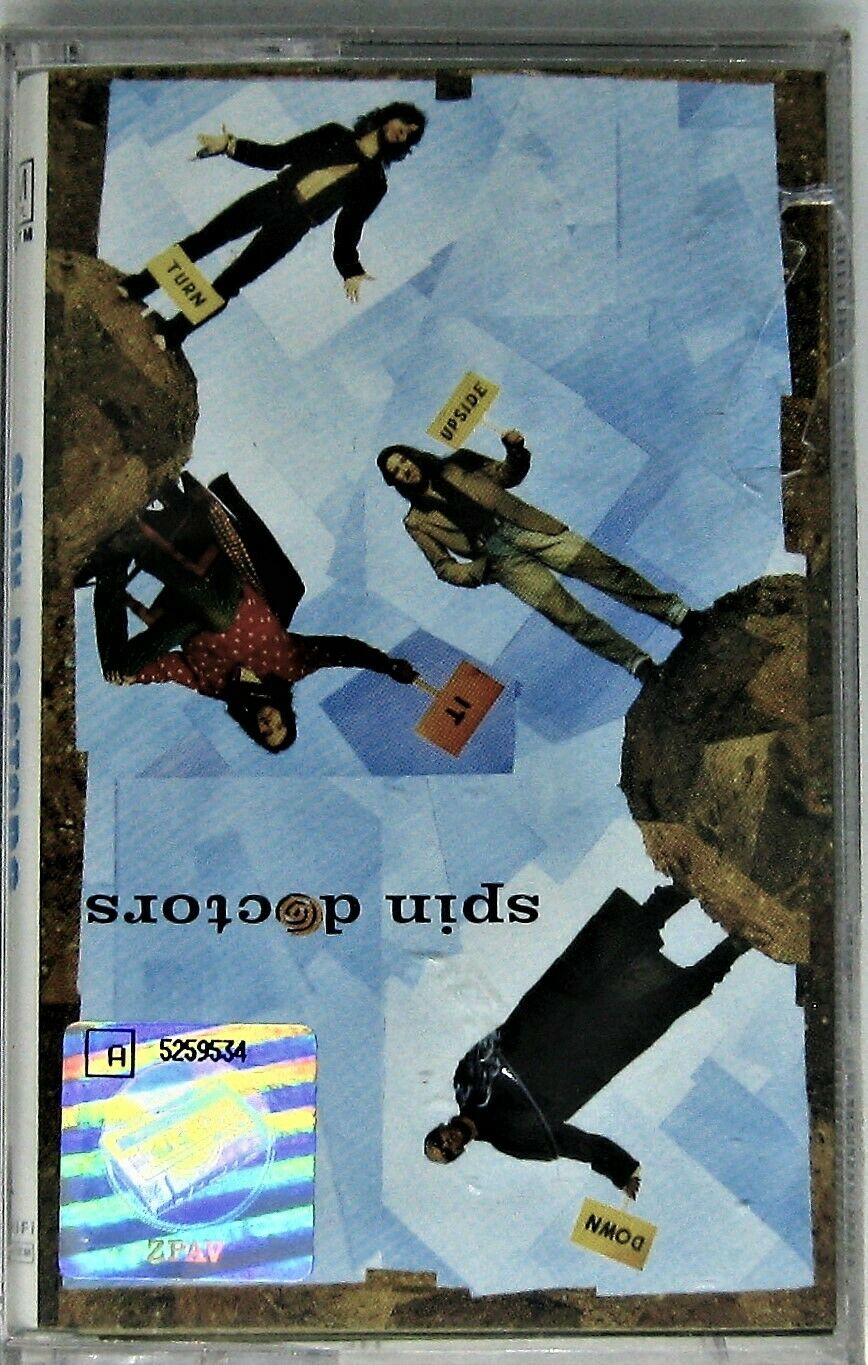 Spin Doctors ‎– Turn It Upside Down >cassette Made In Poland New & Sealed