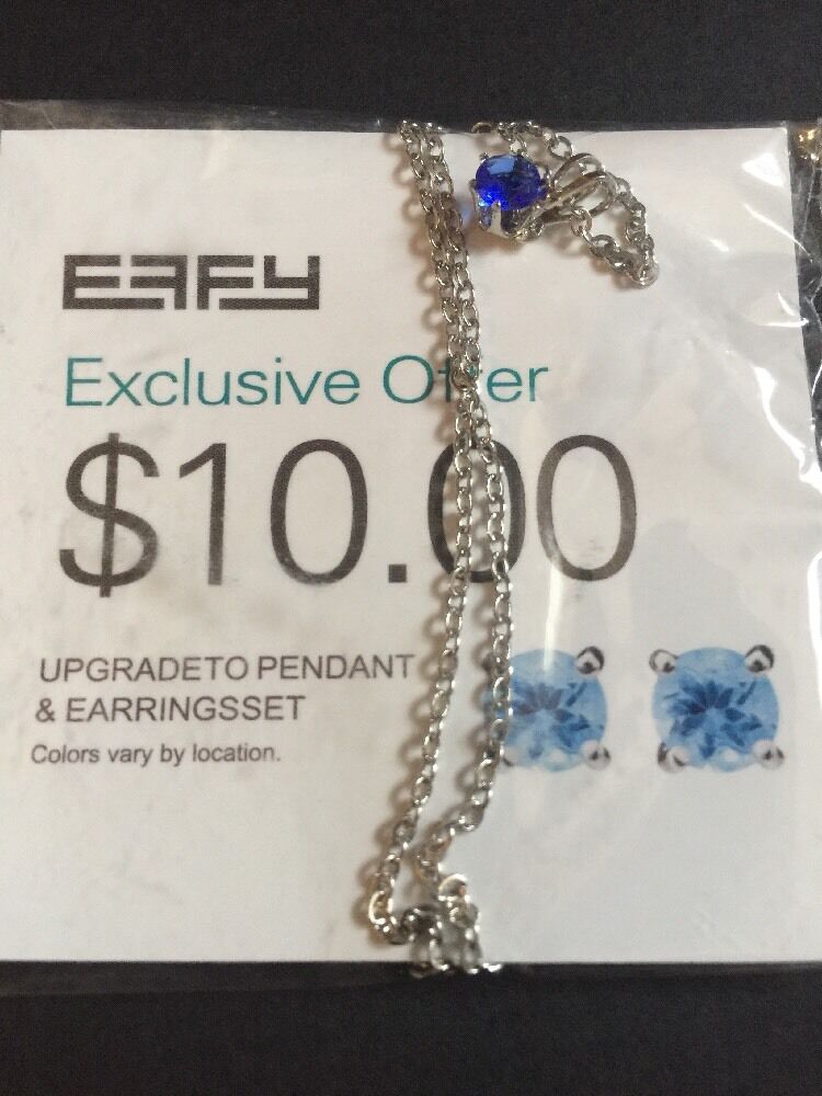 New Gorgeous Effy Blue Stone Necklace Princess Cruise Exclusive Piece Beautiful