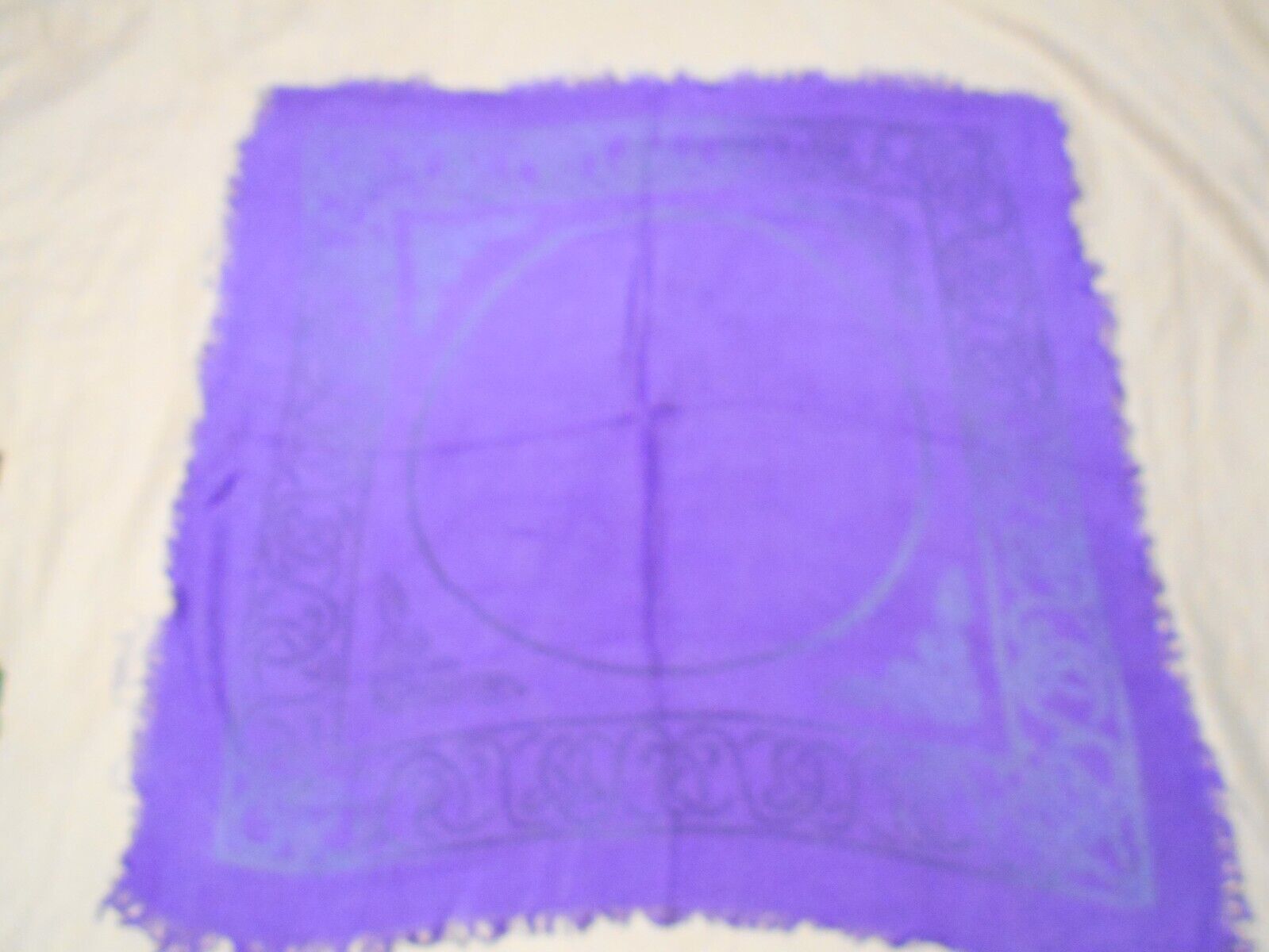 New-altar Cloth-large Circle-dark Purple-#ac03