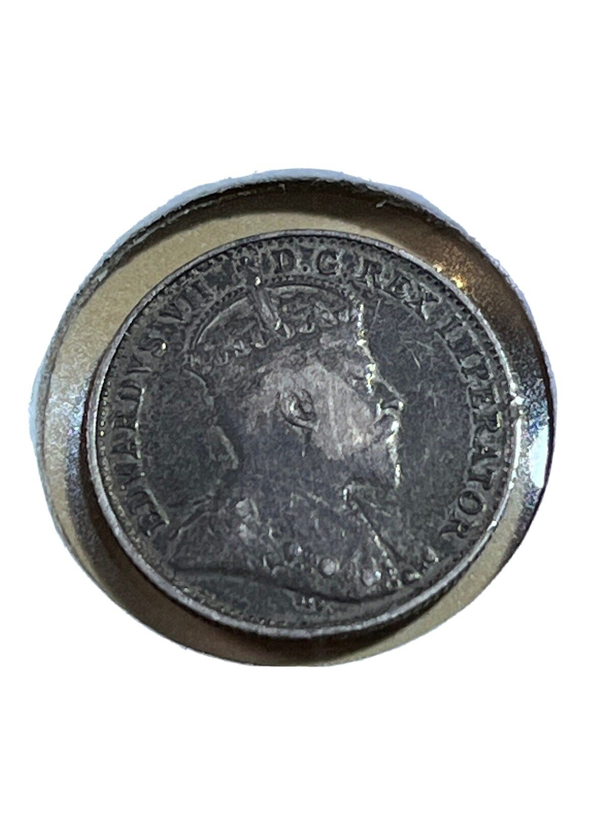 1902 Canada 5 Cents Small Silver Coin