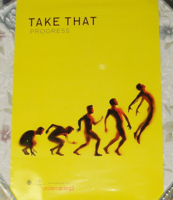 Take That Progress 2010 Taiwan Promo Poster