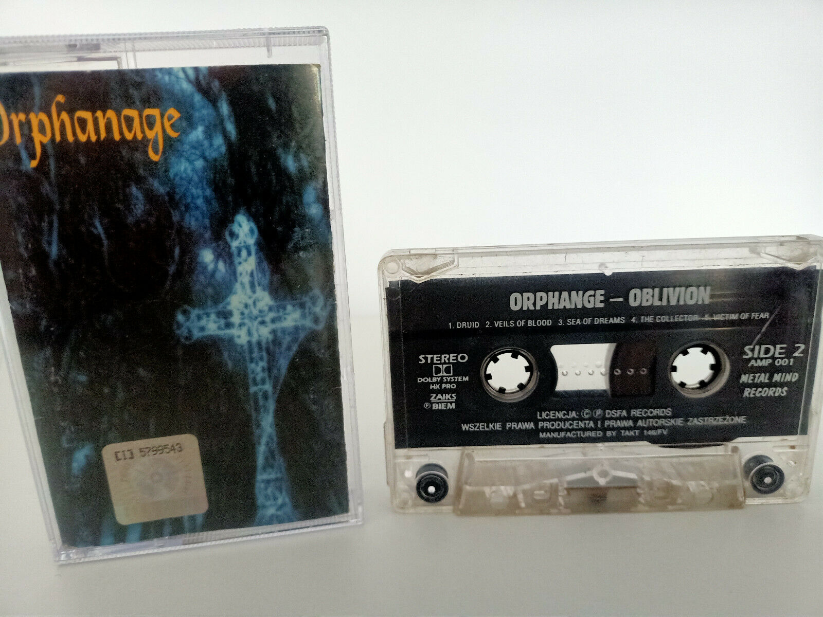 Orphanage - Oblivion - Cassette 1998 Made In Poland