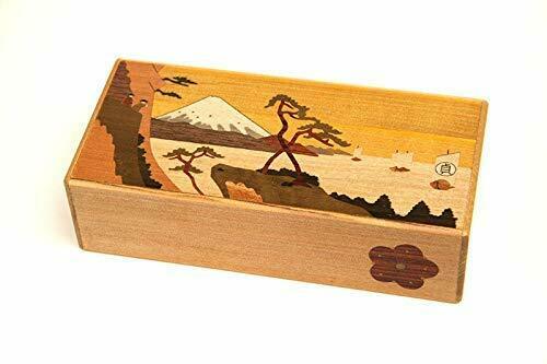 Hakone Parquet Work Japanese Secret Puzzle Box 7steps Yui Traditional Crafts