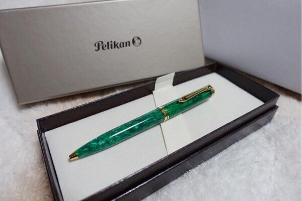 Pelikan Souveran K600 Vibrant Green Ballpoint Pen Limited 200 New