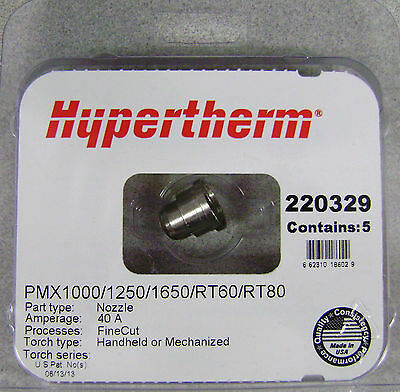 Hypertherm Genuine Powermax 1000/1250/1650 Fine Cut Nozzle 220329